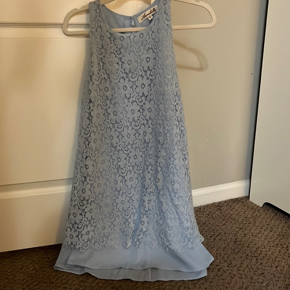 Never worn from a boutique baby blue dress size small